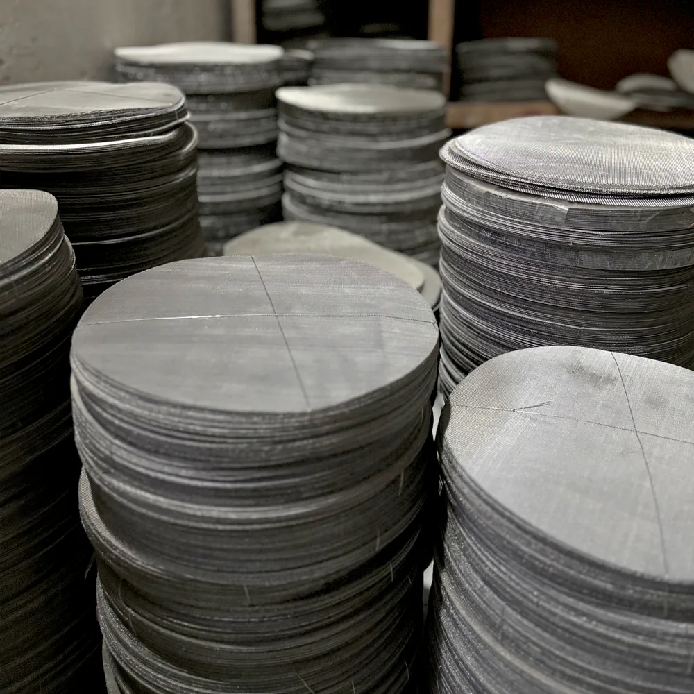 SS Circle Filters - Maruti Net Industries